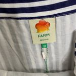 Farm Rio Embroidered Applique Stripe Mini Dress XS New Photo 11