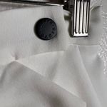 Sandro Paris Ecru Zoelle Asymmetric Button A-Line Mini Skirt S Photo 10