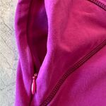 Athleta Women's  Sleeveless Bodycon Tank Dress Pink With Zipper Pocket Size Small Photo 4