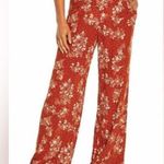 Three Dots  Floral Dots Print Smocked Waist Wide Leg Pants Photo 0