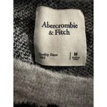 Abercrombie & Fitch Animal Print Tunic Sweater Gray/Black Women Medium Pullover Photo 3