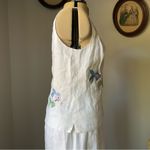 Talbots Vintage Y2K NWT linen set with goldfish Photo 5