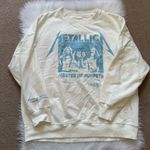 American Eagle  Outfitters Oversized Metallica Graphic Crew Sweatshirt XL Photo 1