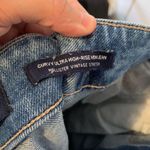 Hollister Curvy Ultra High Rise Mom Jeans Paper Bag Waist Photo 4