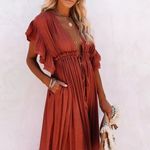 Boutique NEW Womens Sexy Caftan Maxi Boho Long Beach Summer Robe Solid Loungewear Kimono Photo 1