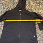 UGG  Australia Woman’s Black Hoodie Full Zip Size Small MISSING HOOD STRING Photo 4
