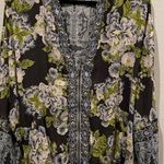 Free People Floral Bomber Zip Front Jacket Photo 1