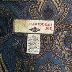 Caribbean Joe  button down blouse. Silky velvety soft. Heavy weighted. Size large Photo 3
