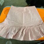 SheIn Pink Ruffle Skirt Photo 0