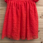 L'Academie NWT L’Acadamie Revolve XS The Rene Mini Dress Poppy Red Puff Sleeve Christmas Photo 4