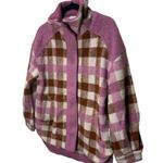 Varley Alma Jacket - Pink Plaid NWT Photo 2
