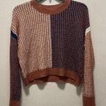 Splendid  Two-Tone Knit Sweater Photo 0