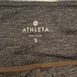 Athleta Gray Capri High Waisted Leggings Workout Size S Photo 3