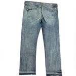 Pilcro ANTHRO DENIM STRETCH RAW EDGE HEM Blue Jeans 31 Photo 3