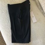 CRZ Yoga  Biker Shorts 8 Inches - High Waisted Side Pockets, Black, Size XS, NWT Photo 4