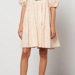 Stine Goya Women's Imperio Sequin Cotton Dress Coconut Sparkles Size S Photo 0