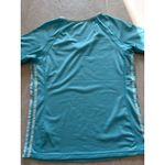 Adidas Top Womens Size Medium Blue Tennis Preppy Active Gym Workout Sporty Y2K Photo 3