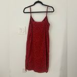 Missguided Red Polka Dot Mini Dress Photo 1