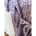 Auguste  Purple White Floral Printed Jumpsuit V-Neckline Dean Juliette US 10 Photo 11