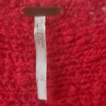 Free People Pink V- Neck Sweater S Cozy Casual Dopamine Boho Barbie Classic Photo 5