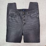J.Crew Skinny Jean 10” Highest Rise Button Fly Jeans Asphalt Gray Size 30 Photo 6