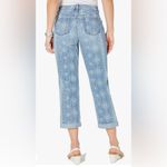 Style & Co . Womens Printed Cuffed-Hem Jeans Sz 14 Photo 6