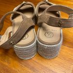 Sam & Libby  Corinne Brown and Cream Espadrille Wedge Sandal Photo 3