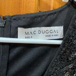 Mac Duggal  Black Long Sleeve V-Neck Sequin Gown size 6 Photo 6