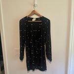 Brandy Melville  Bernice Wrap Around Mini Dress in Black And White Sz S Photo 1