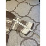 Aerie  drop shoulder neutral stripe oversized sweater, NWT, size L/XL Photo 3