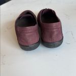 Clarks Purple Flats Slip-On Loafers Photo 5