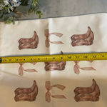 Cowboy Boot Print Tote Bag White Photo 3