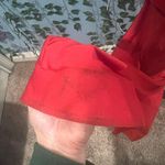 Red floor length gown Size XS Photo 8