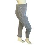 Ralph Lauren LAUREN GRAY CORDUROY HIGH WAIST LEGGINGS PANTS WITH ZIPPERS (12) Photo 4