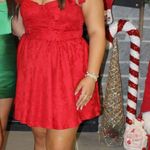 Altar'd State Dress Red Mini Photo 1