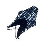 DOLCE VITA Punk Zulu Black and White Print One Piece Swimsuit Small S Strappy Photo 5