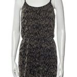 Alice + Olivia Mika Beaded Silk Romper Women’s Size XS Black Embellished Photo 0