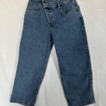 Collusion Jeans Women 28 Petite Baggy High Rise Denim Wide Leg 90s Y2K Streetwear Blue Photo 0