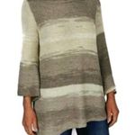 Dana Buchman  Beige and Brown Knit Top Photo 0