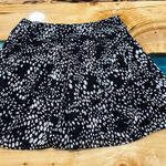 Relativity  Black and White‎ Mini Skater Skirt Photo 0