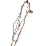 Paparazzi Vintage-Inspired Multi-Strand Necklace with Charms and Tassel‎ Pendant R-66 Photo 1