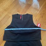 Spanx Ponte Overlay Dress Classic Black Open Cutout Back Cocktail Office Midi XL Photo 10