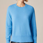 J.Crew  Cashmere classic-fit crewneck sweater Pale Cerulean Photo 0