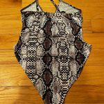 Nasty Gal Snakeskin Bodysuit Photo 4
