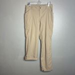 Duluth Trading Co. Cargo Hiking Pants‎ Size 10 Convertible Beige Nylon Blend Tan Photo 1