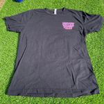 Next Level Apparel Freaky Deaky Portland Tour Goth Black and pink T-shirt (L) Photo 1