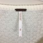 Free People Cream Stardust Sequin Batwing Sweater Photo 2