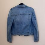 ZARA trf distressed denim jacket Photo 1