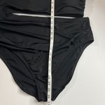 Cacique Swim by Black Swimsuit One Piece Cut out Swim Suit One Shoulder 20 NWT Photo 6