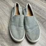 Toms Gray Slip-On Shoes Size 9 Photo 2